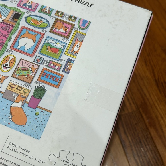 Galison The Museum of the Corgi Puzzle - 1000 pieces Jigsaw Puzzle - Picture 5 of 6